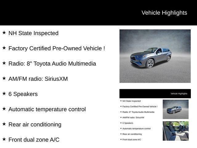 used 2024 Toyota Highlander Hybrid car, priced at $47,000