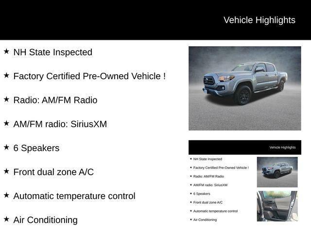 used 2022 Toyota Tacoma car, priced at $34,500