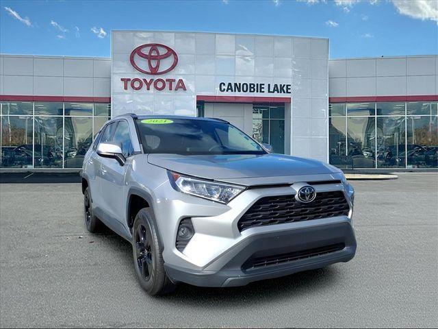 used 2021 Toyota RAV4 car, priced at $25,000