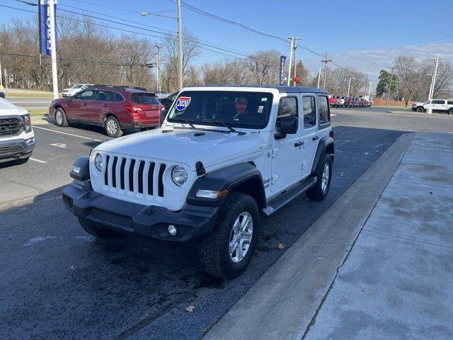 used 2020 Jeep Wrangler Unlimited car, priced at $25,700