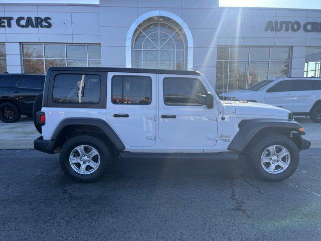 used 2020 Jeep Wrangler Unlimited car, priced at $25,700