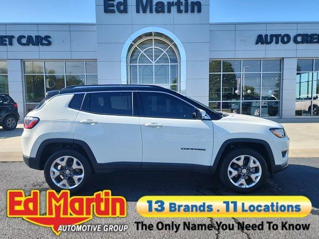 used 2021 Jeep Compass car, priced at $23,311