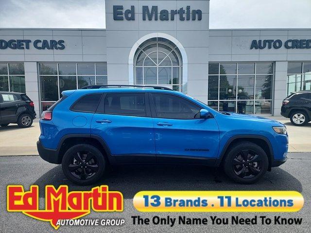 used 2021 Jeep Cherokee car, priced at $23,941