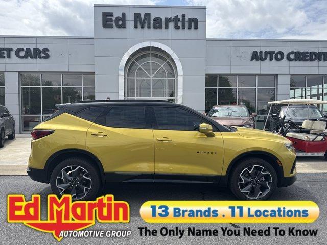 used 2022 Chevrolet Blazer car, priced at $28,500