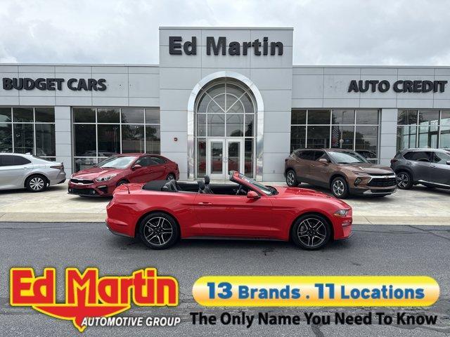 used 2022 Ford Mustang car, priced at $21,777