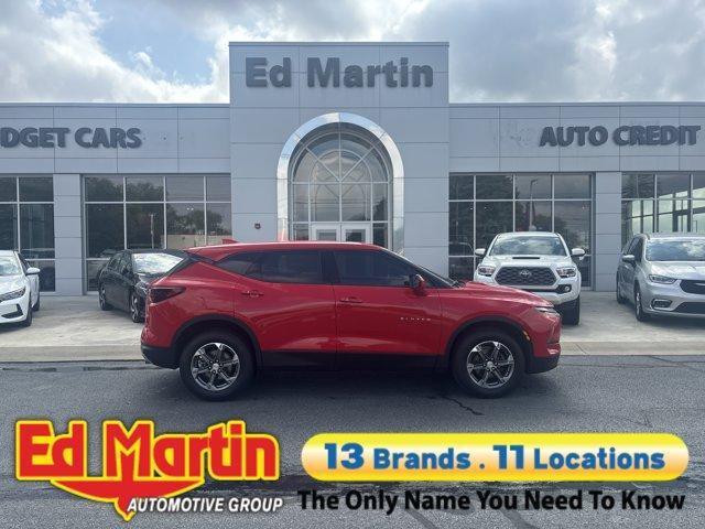 used 2024 Chevrolet Blazer car, priced at $23,444