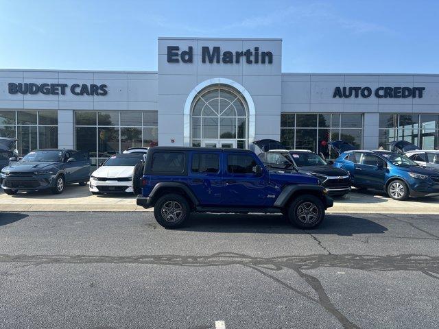 used 2018 Jeep Wrangler Unlimited car, priced at $19,500