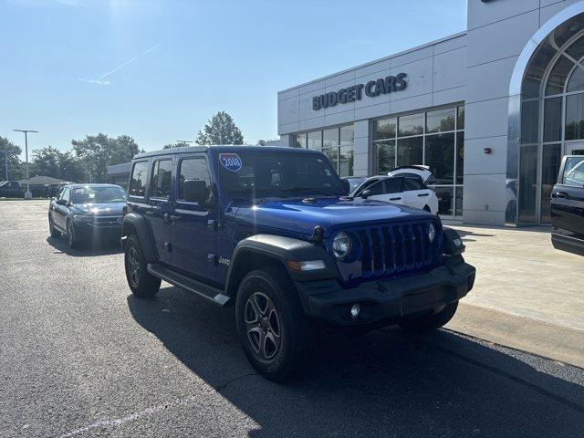 used 2018 Jeep Wrangler Unlimited car, priced at $19,500