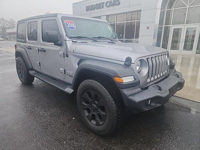 used 2018 Jeep Wrangler Unlimited car, priced at $22,500