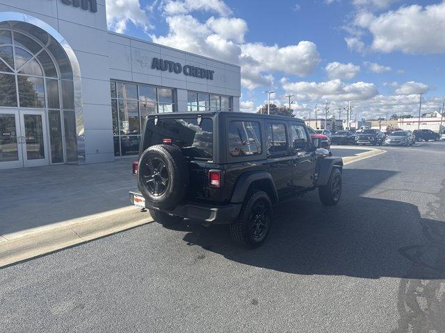 used 2021 Jeep Wrangler Unlimited car, priced at $23,400