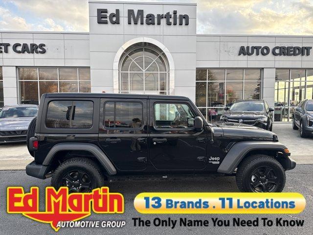 used 2021 Jeep Wrangler Unlimited car, priced at $20,400