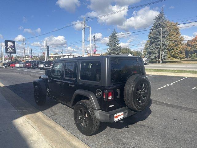 used 2021 Jeep Wrangler Unlimited car, priced at $23,400