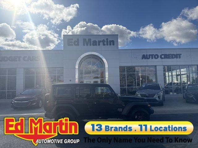 used 2021 Jeep Wrangler Unlimited car, priced at $22,700