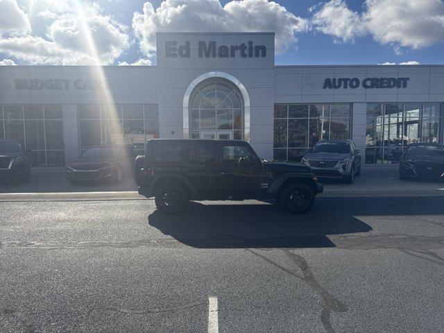 used 2021 Jeep Wrangler Unlimited car, priced at $23,400