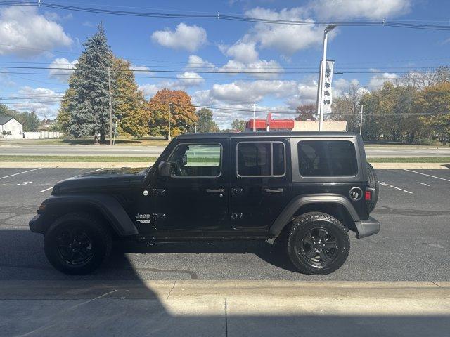 used 2021 Jeep Wrangler Unlimited car, priced at $23,400