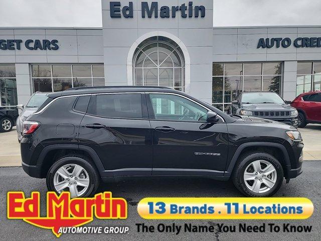 used 2022 Jeep Compass car, priced at $21,944