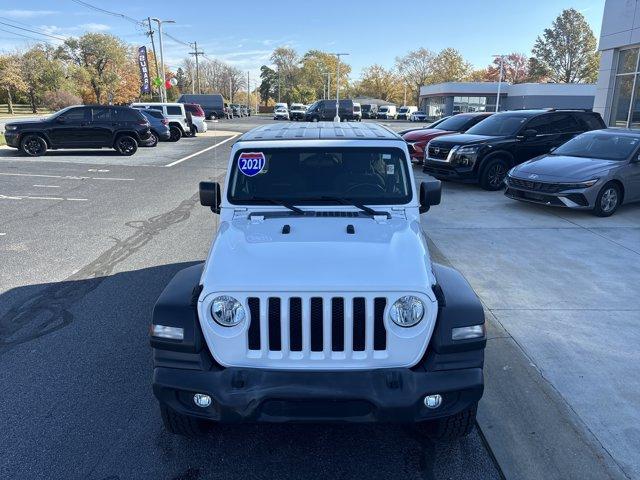 used 2021 Jeep Wrangler Unlimited car, priced at $26,700
