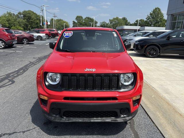 used 2021 Jeep Renegade car, priced at $17,994
