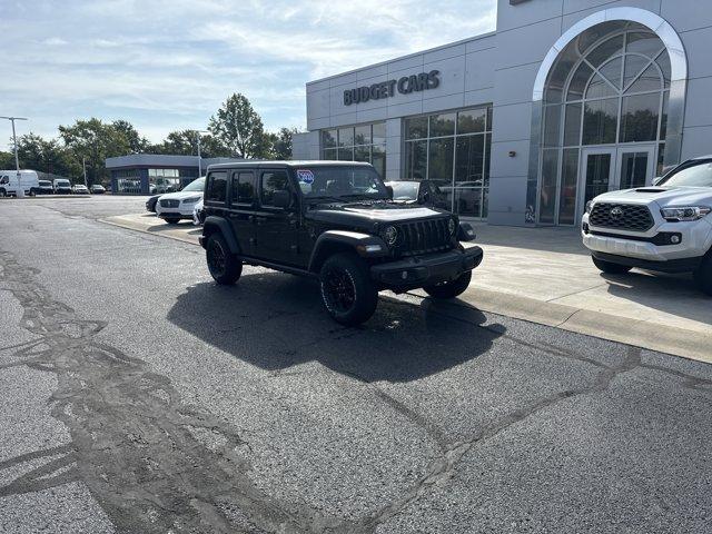 used 2021 Jeep Wrangler Unlimited car, priced at $27,655
