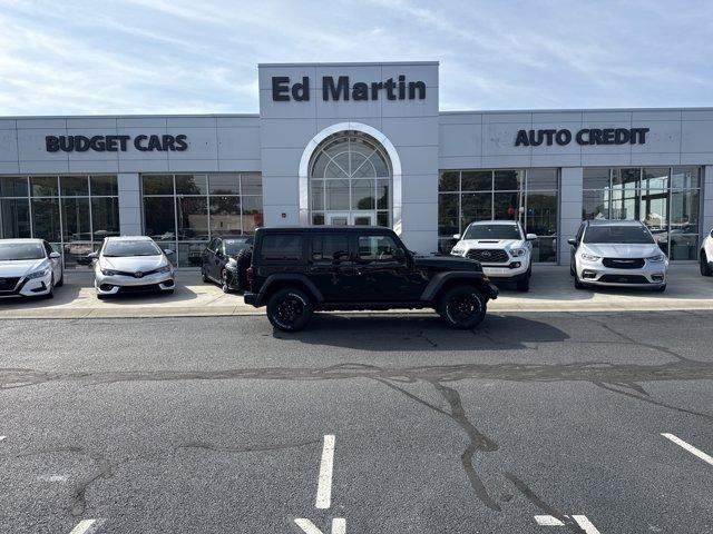 used 2021 Jeep Wrangler Unlimited car, priced at $27,655