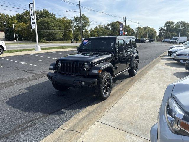used 2021 Jeep Wrangler Unlimited car, priced at $27,655