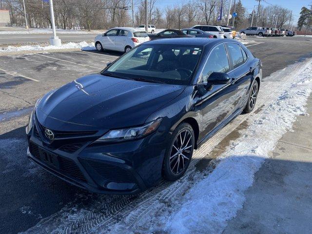 used 2021 Toyota Camry car, priced at $19,374