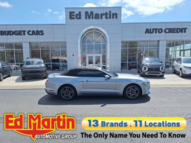 used 2022 Ford Mustang car, priced at $24,500