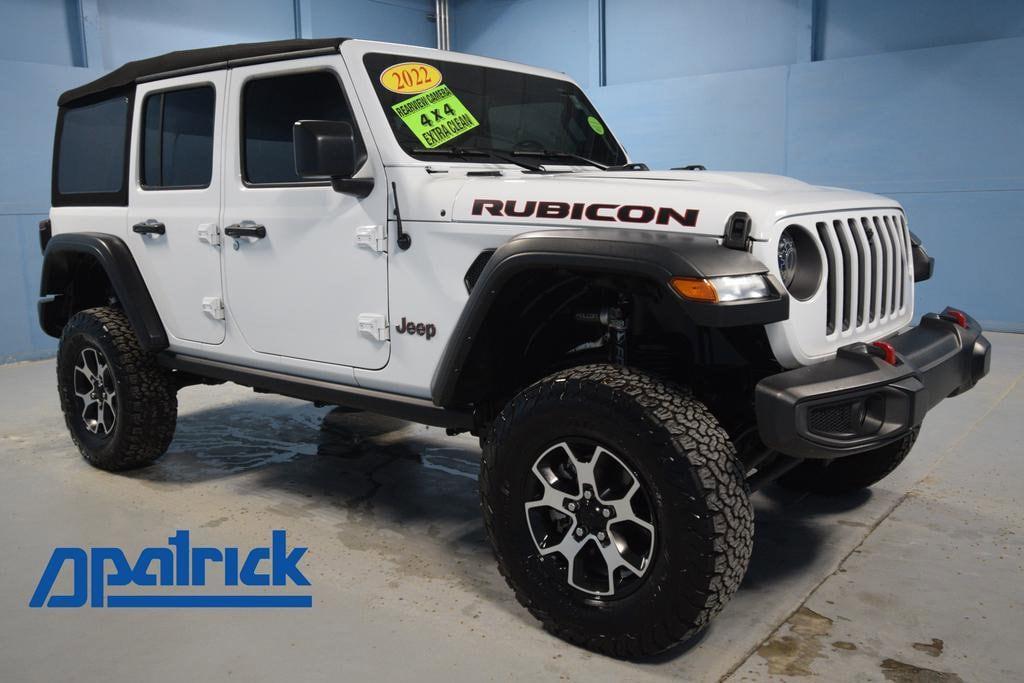 used 2022 Jeep Wrangler Unlimited car, priced at $51,050