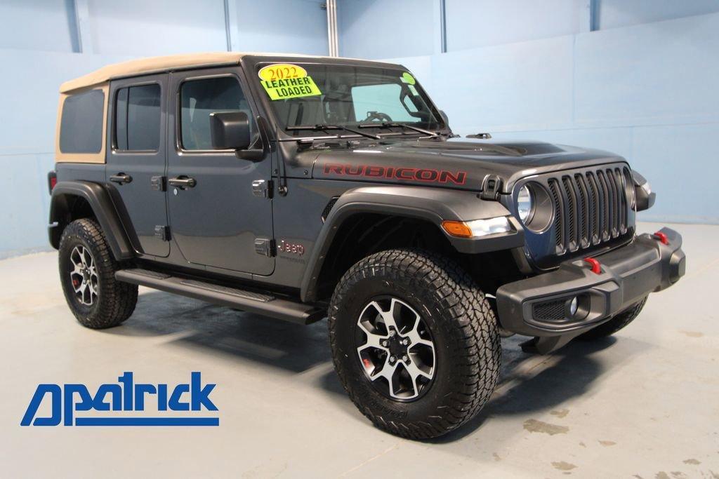 used 2022 Jeep Wrangler Unlimited car, priced at $43,891