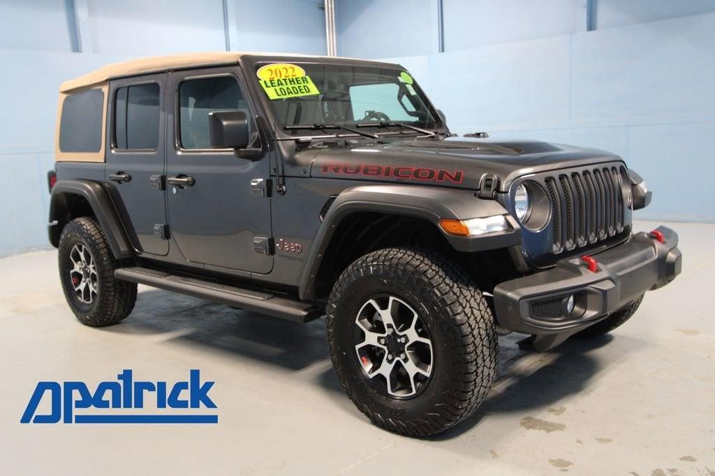 used 2022 Jeep Wrangler Unlimited car, priced at $43,891