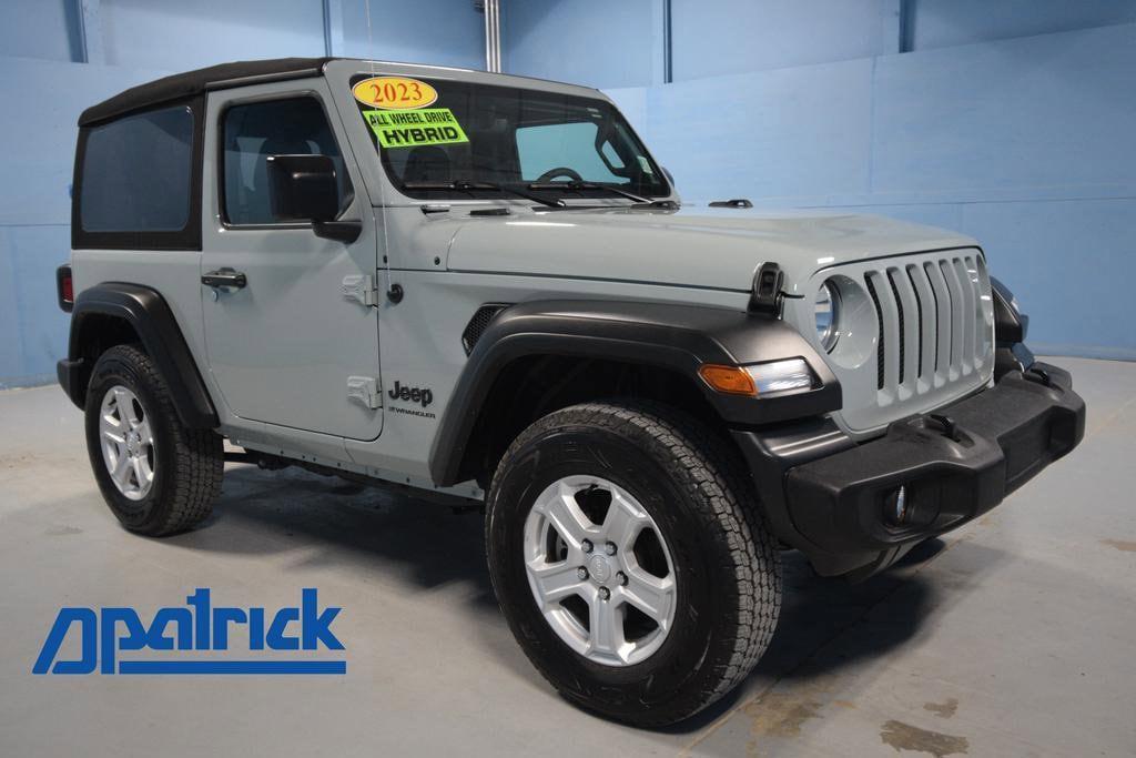 used 2023 Jeep Wrangler car, priced at $34,991