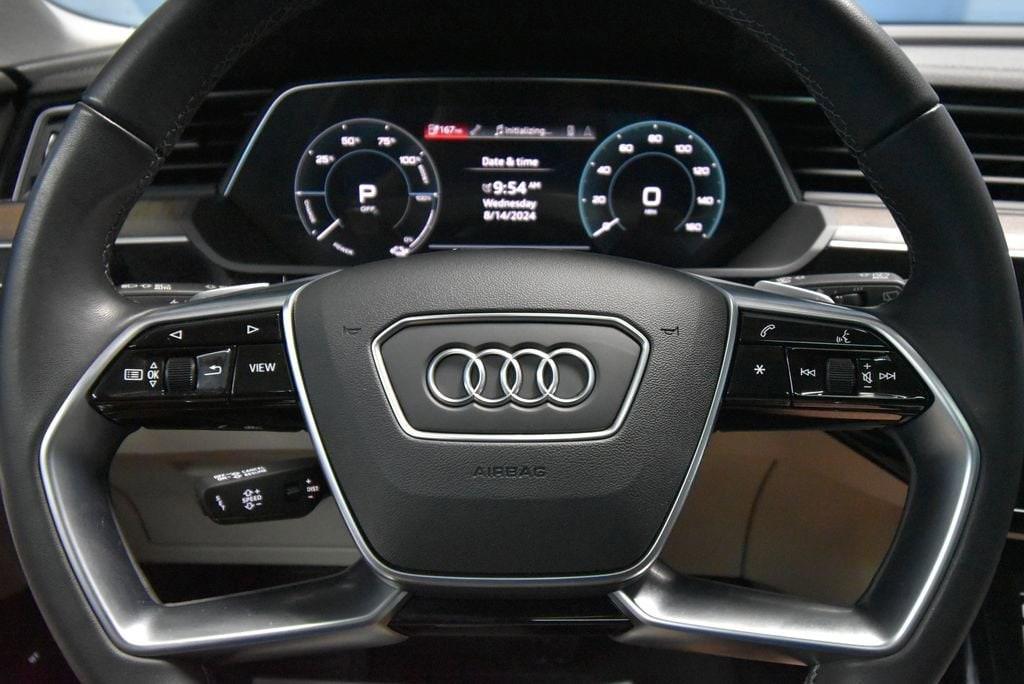 used 2024 Audi Q8 e-tron car, priced at $52,236