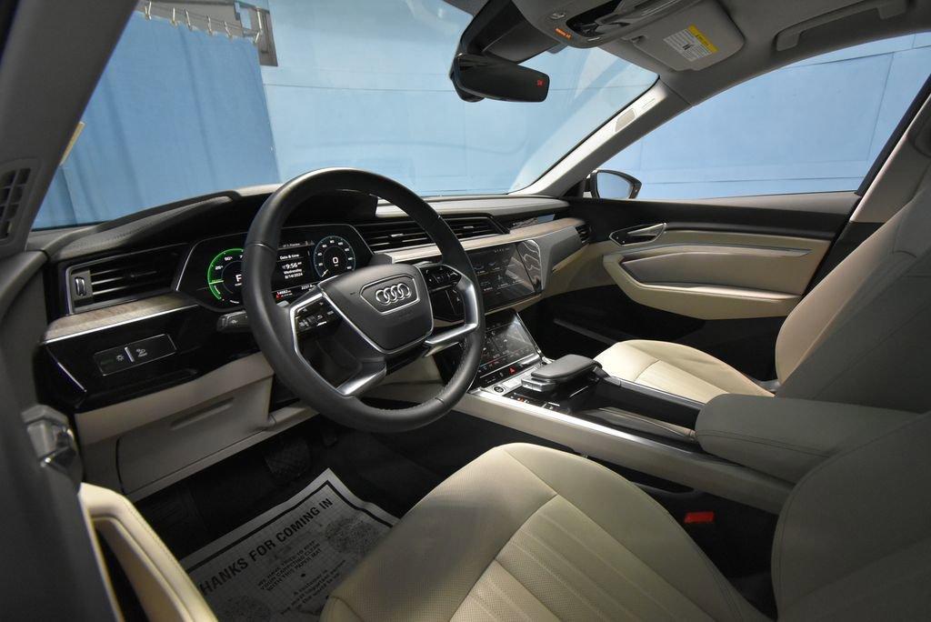 used 2024 Audi Q8 e-tron car, priced at $52,236