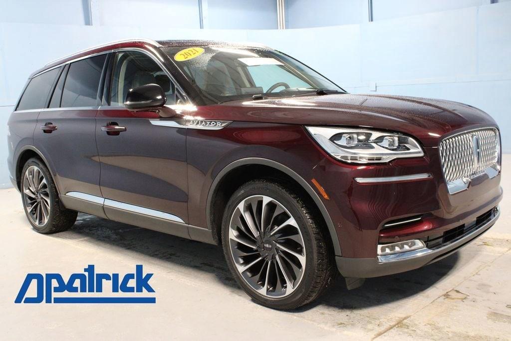 used 2021 Lincoln Aviator car, priced at $48,995