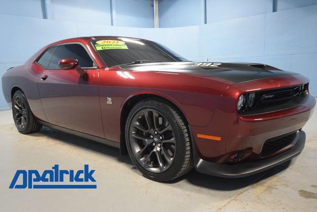 used 2021 Dodge Challenger car, priced at $38,991