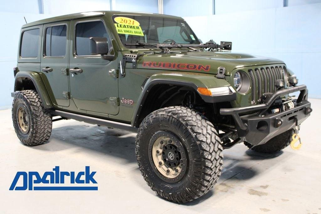 used 2021 Jeep Wrangler Unlimited car, priced at $40,991