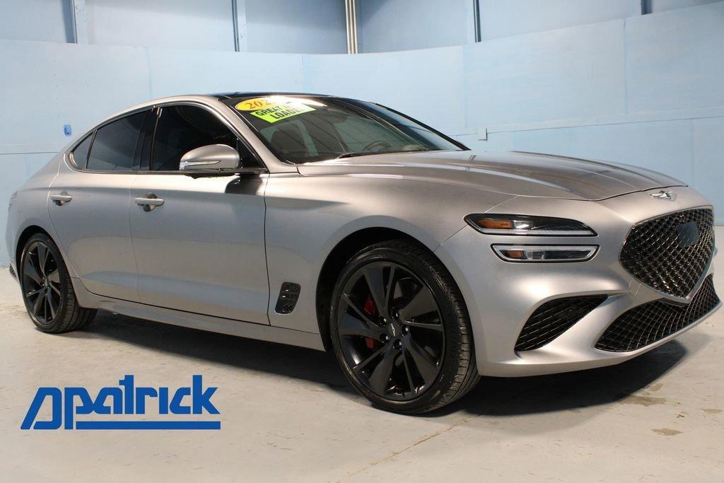 used 2022 Genesis G70 car, priced at $38,596