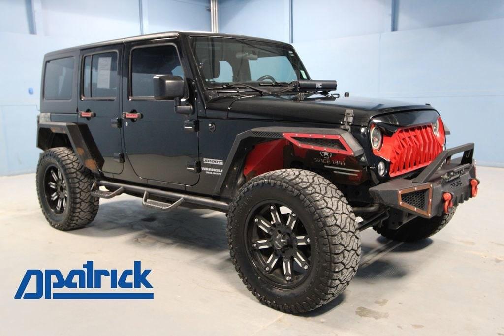 used 2016 Jeep Wrangler Unlimited car, priced at $16,991