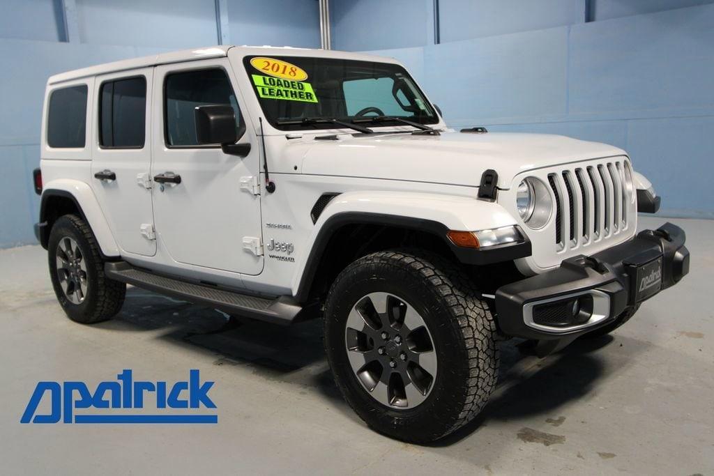 used 2018 Jeep Wrangler Unlimited car, priced at $29,991