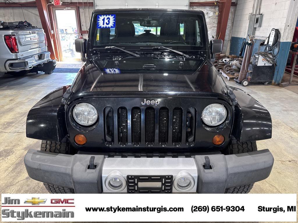 used 2013 Jeep Wrangler Unlimited car, priced at $13,999