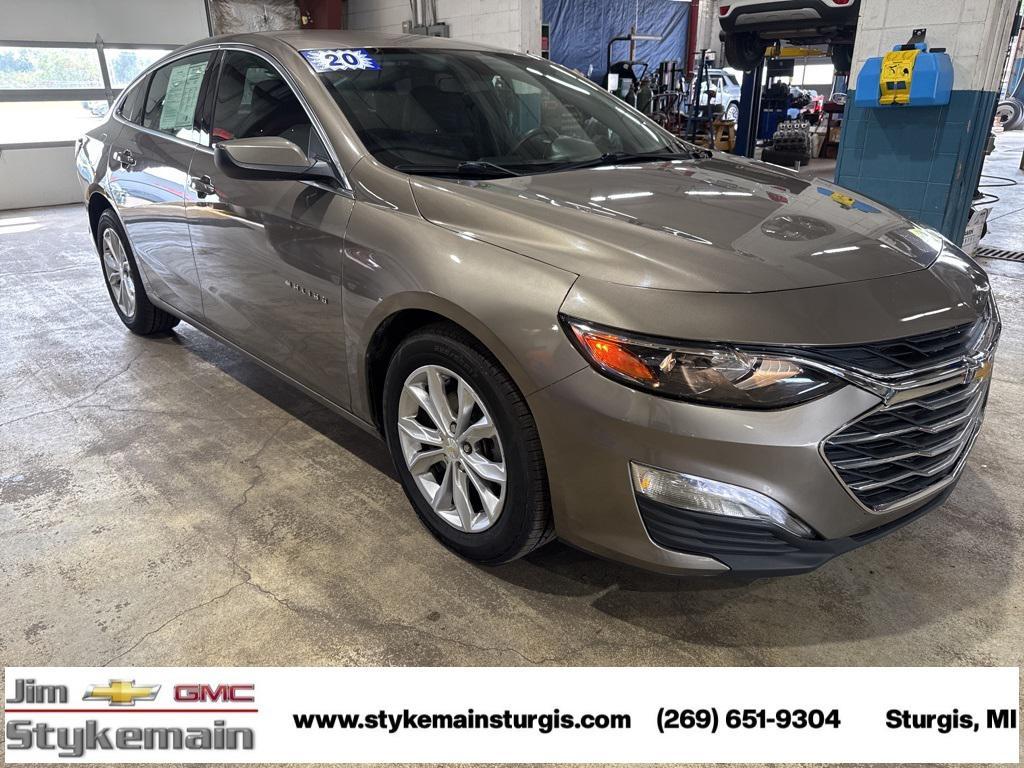 used 2020 Chevrolet Malibu car, priced at $16,266