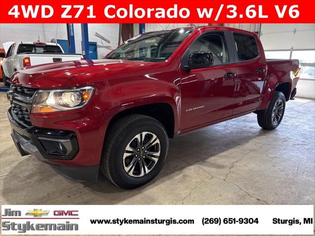used 2021 Chevrolet Colorado car, priced at $31,355