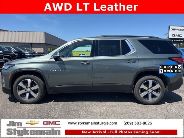 used 2022 Chevrolet Traverse car, priced at $34,970