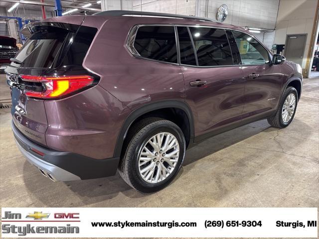 new 2025 GMC Acadia car, priced at $49,425