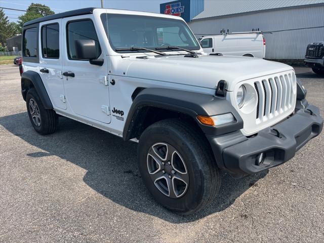 used 2021 Jeep Wrangler Unlimited car, priced at $30,883