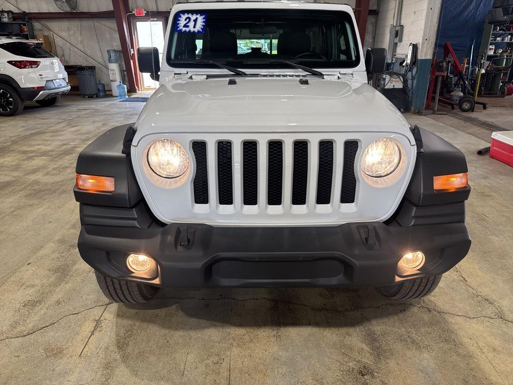 used 2021 Jeep Wrangler Unlimited car, priced at $31,797
