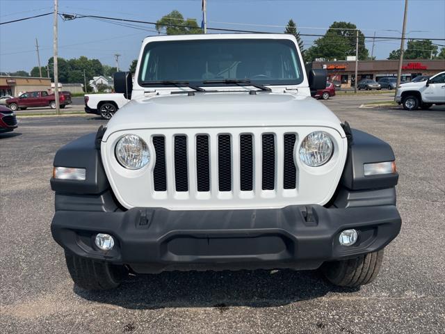used 2021 Jeep Wrangler Unlimited car, priced at $30,883