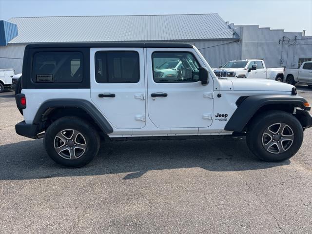 used 2021 Jeep Wrangler Unlimited car, priced at $30,883