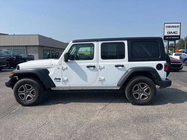 used 2021 Jeep Wrangler Unlimited car, priced at $30,883