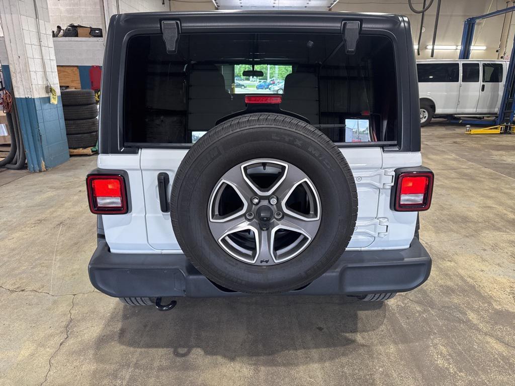 used 2021 Jeep Wrangler Unlimited car, priced at $31,797